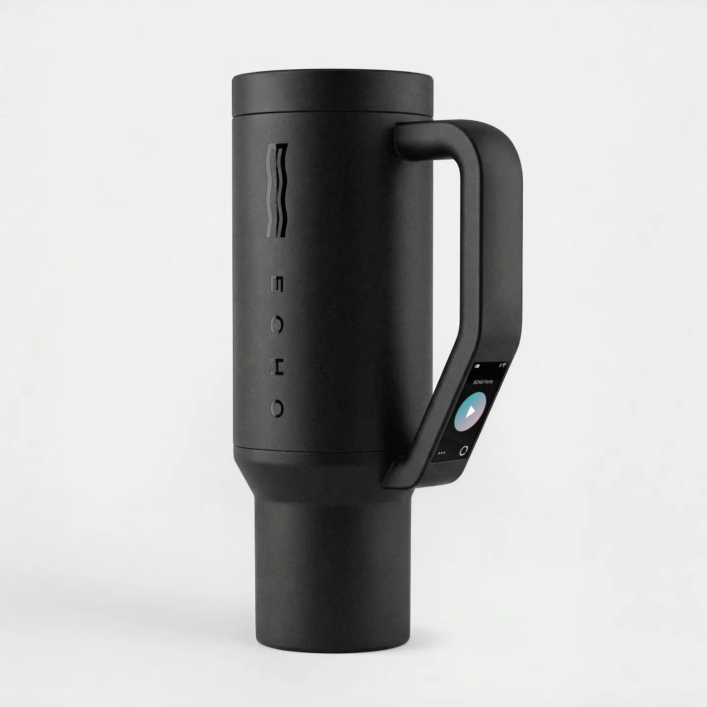 Echo Forty 40oz hydrogen tumbler in black